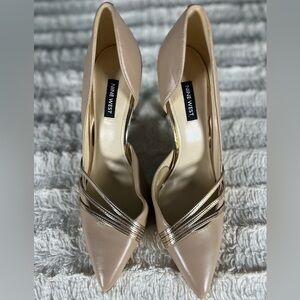 Steve Madden Nude Pump With Rose Gold Details Size 9 NEW